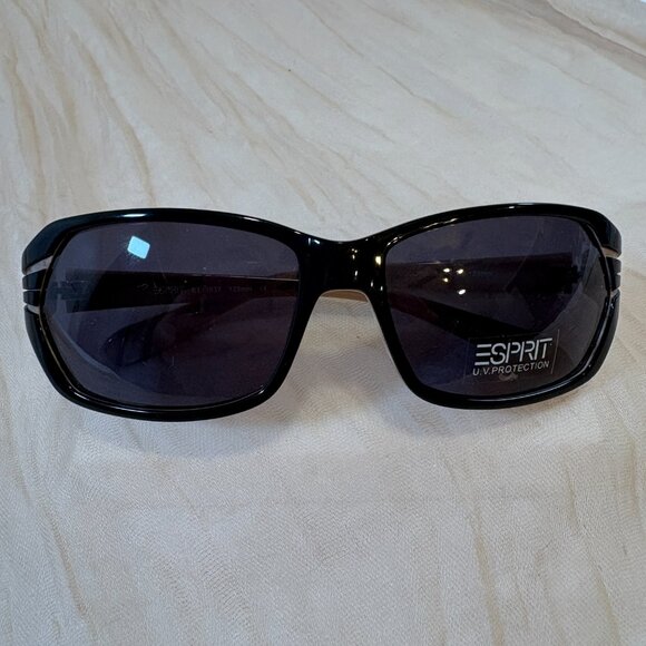 NEW ESPRIT ET 17637 CHOCOLATE/CREAM TINTED LENSES AUTHENTIC SUNGLASSES 59-16 - Picture 6 of 8